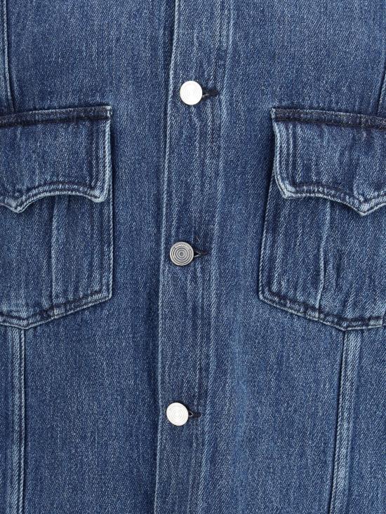 25FW 나마체코 긴팔 셔츠 NW25401N1350WA 5300 BLUE - NAMACHEKO