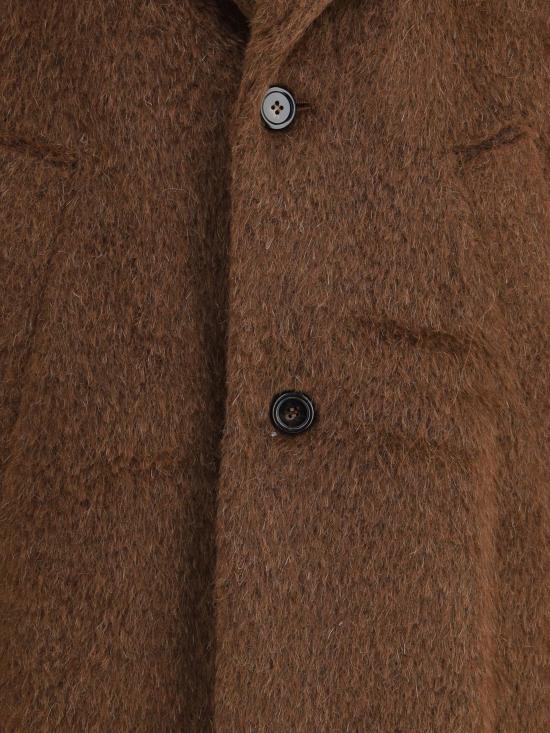 25FW 세퍼 코트 MFW25ALOISBRU BRUSHEDTAU BROWN - SEFR