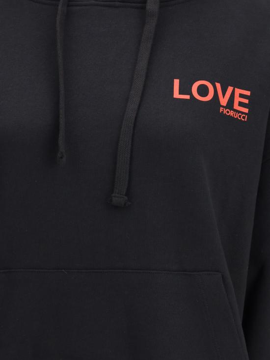 25FW 피오루찌 후드 티셔츠 W25FWSHO002CJ05BK01 BLACK - FIORUCCI