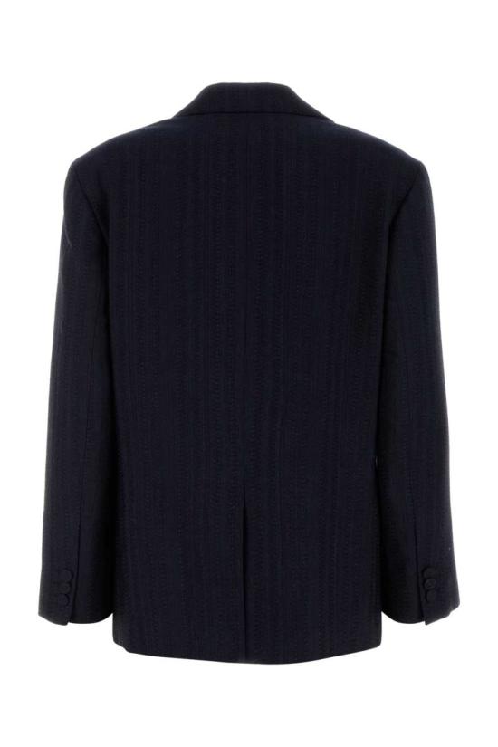 25FW 드리스 반 노튼 코트 2520104282357 509 NAVY - DRIES VAN NOTEN