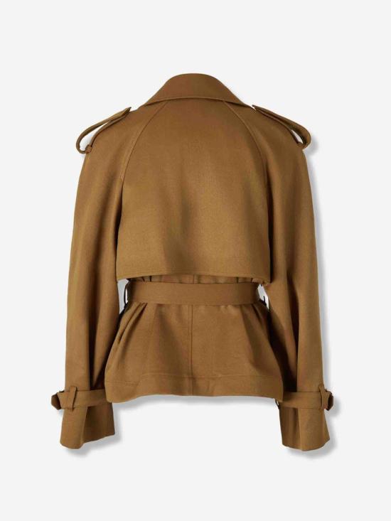 25FW 드리스 반 노튼 트렌치 코트 252 010251 2248 105UMBER MILITARY GREEN - DRIES VAN NOTEN