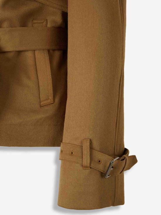 25FW 드리스 반 노튼 트렌치 코트 252 010251 2248 105UMBER MILITARY GREEN - DRIES VAN NOTEN