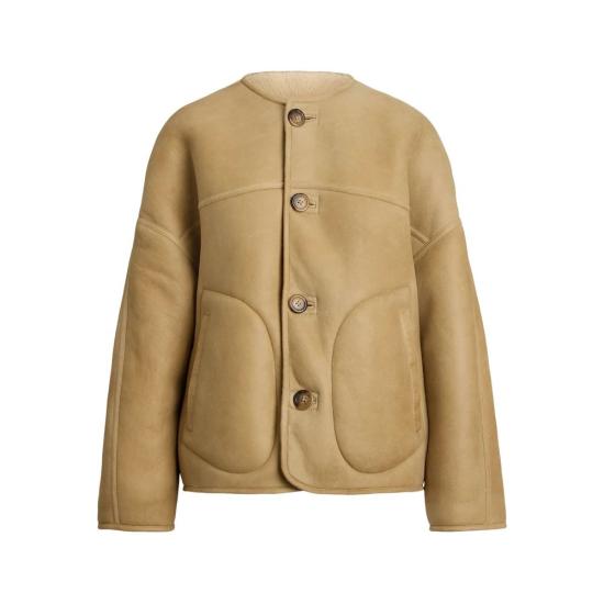 25FW 랄프 로렌 리버시블 시어링 라이너 자켓  211978199001 CREAM Beige