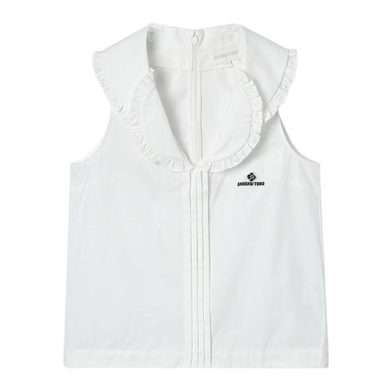 25FW 슈슈/통 탑 MWDETO01 CO006 WH100 WHITE