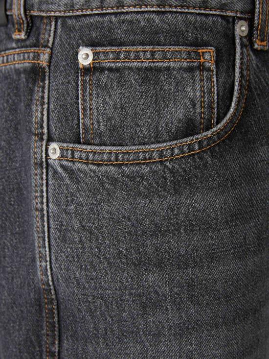 25FW 발망 데님 팬츠 FH0MI100DF98 9CO9CO GRIS DENIM ANTRACITE GREY - BALMAIN