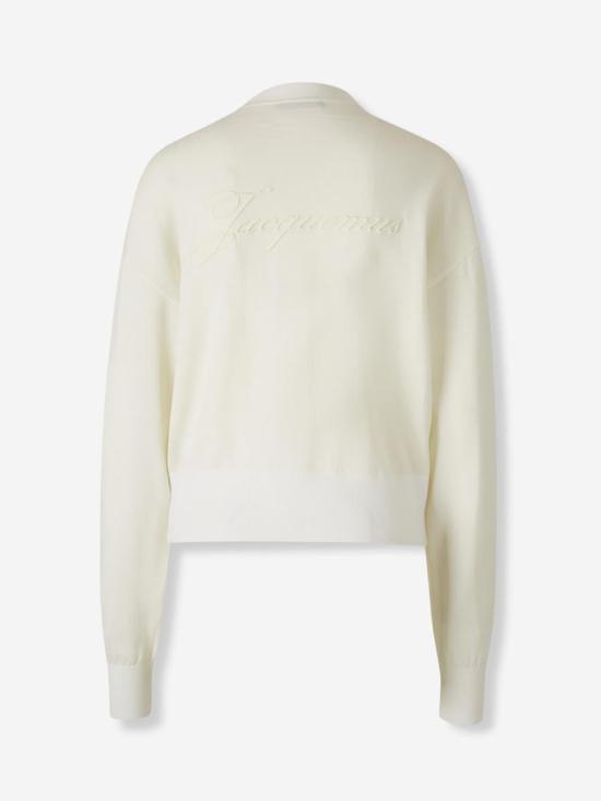 25FW 자크뮈스 가디건 25HCDW00816AK00299 110OFF WHITE Beige - JACQUEMUS