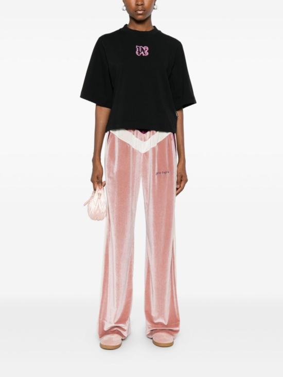 25FW 팜앤젤스 반팔 티셔츠 PWAA079F25JER003 Black - PALM ANGELS