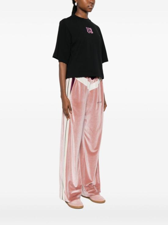 25FW 팜앤젤스 반팔 티셔츠 PWAA079F25JER003 Black - PALM ANGELS