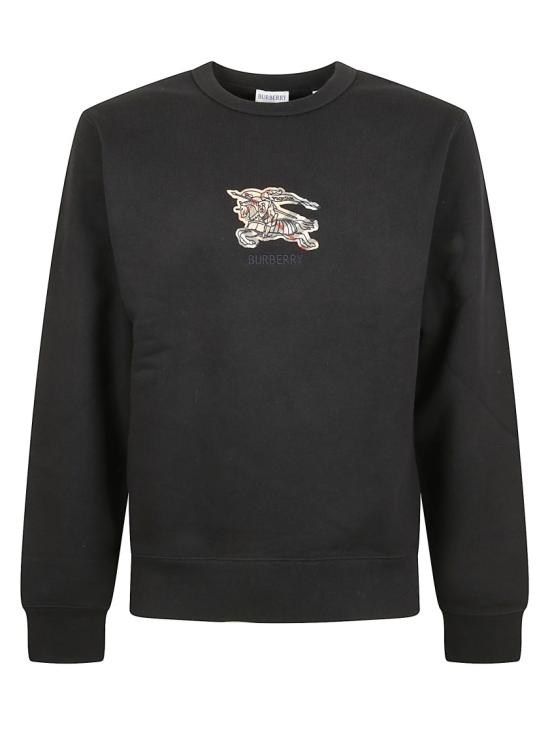 25FW 버버리 체크 EKD 스웨트 셔츠 8117102 A1189 Black