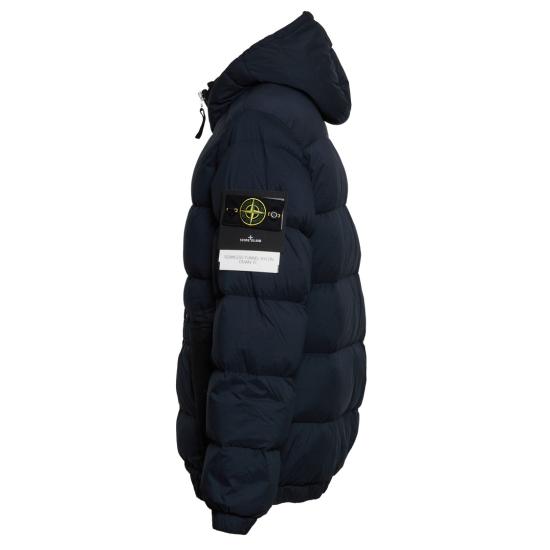 25FW 스톤 아일랜드 심리스 터널 나일론 다운 TC 후드 다운 자켓  K2S154100040 S0028 Black - STONE ISLAND