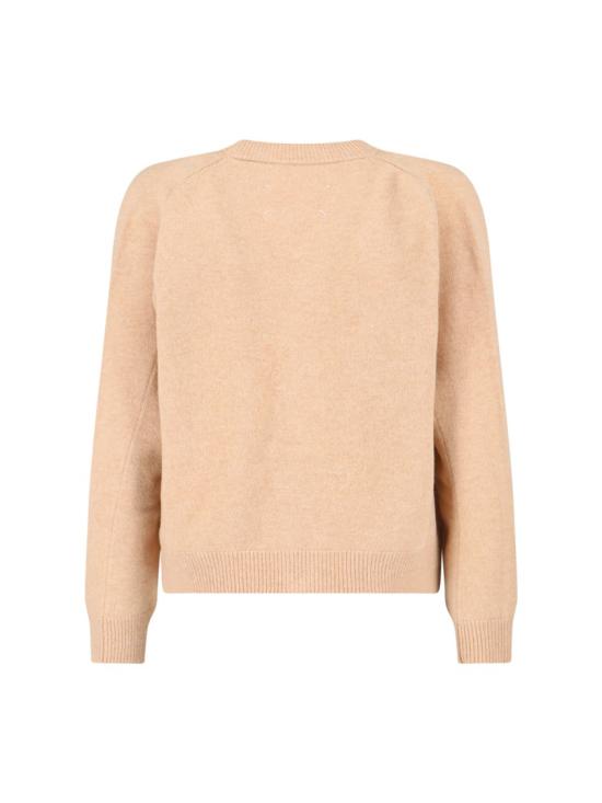 25FW 마르지엘라 퓨어 버진 울 V넥 가디건 S29HP0041 M13179220M Neutrals - MAISON MARGIELA