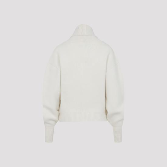 25FW 자크뮈스 터틀넥 SWW00624AK00278 White - JACQUEMUS