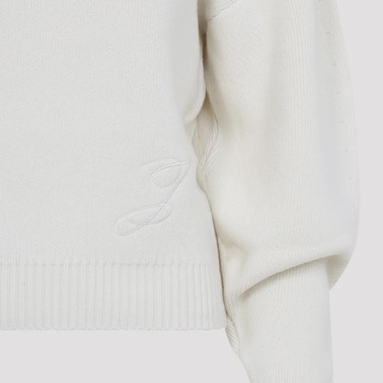 25FW 자크뮈스 터틀넥 SWW00624AK00278 White - JACQUEMUS