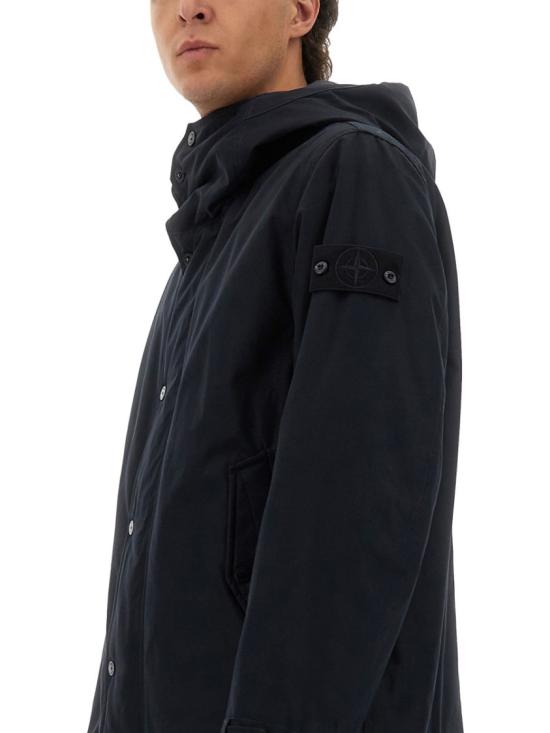  스톤 아일랜드 자켓 4100105 S00F1V0020 Black - STONE ISLAND