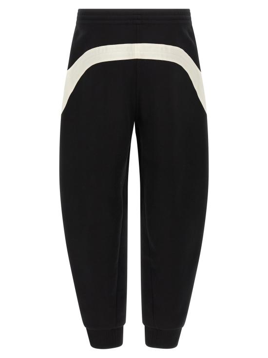 25FW 지방시 스트레이트 팬츠 BM51N1319T001 White Black - GIVENCHY