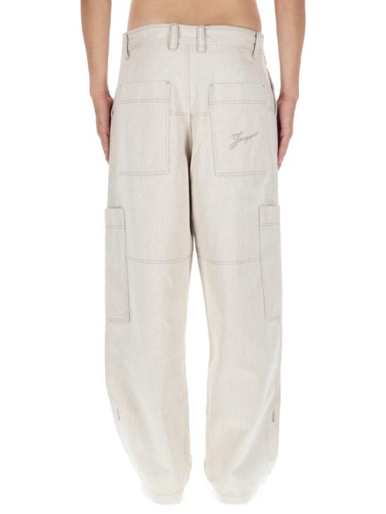 25FW 자크뮈스 데님 PAM00541AD0 0044130 White - JACQUEMUS
