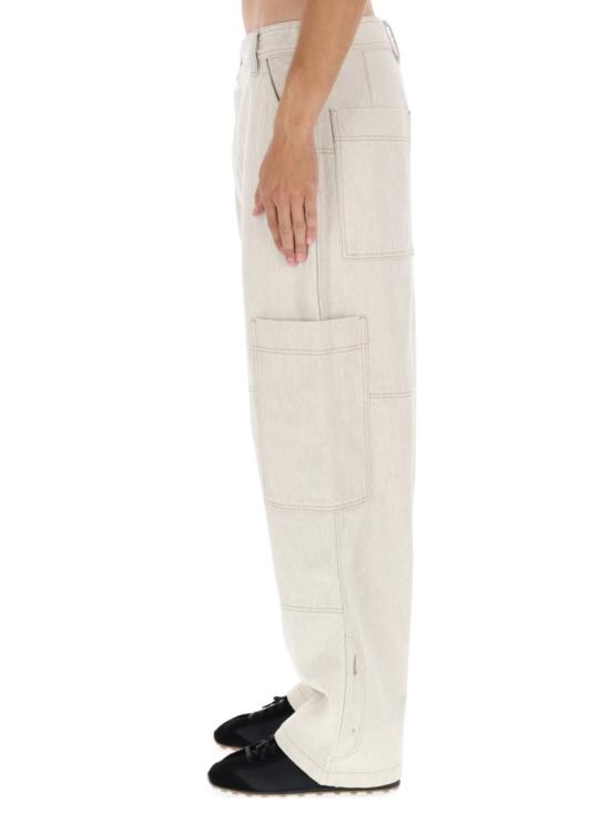 25FW 자크뮈스 데님 PAM00541AD0 0044130 White - JACQUEMUS