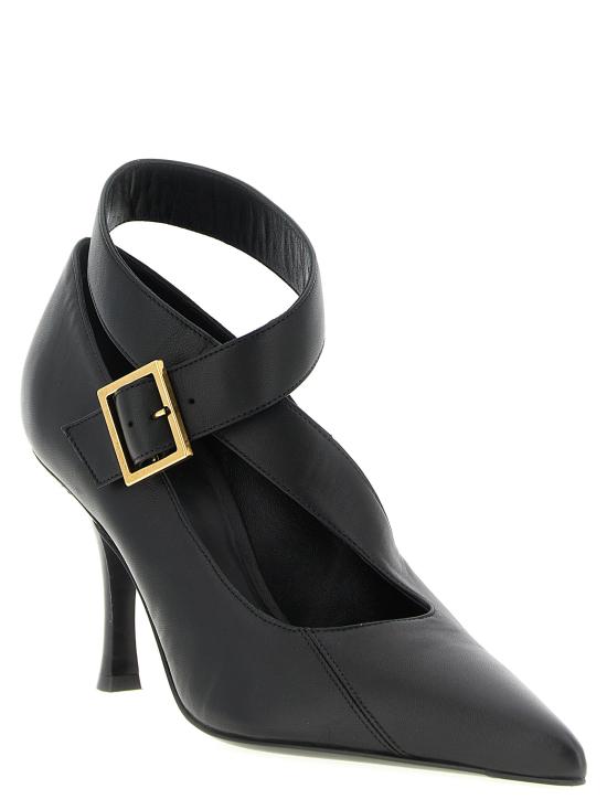 25FW 케이트 힐/펌프스 F2042942200 Black - KHAITE