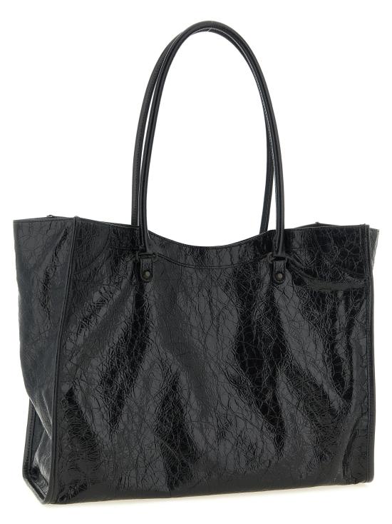 26SS 발렌시아가 르 시티 토트백 미디움 8518182ABEK1000 Black - BALENCIAGA