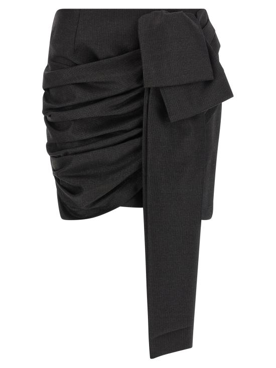 25FW 핑코 롱 스커트 106144A305Z99 Black