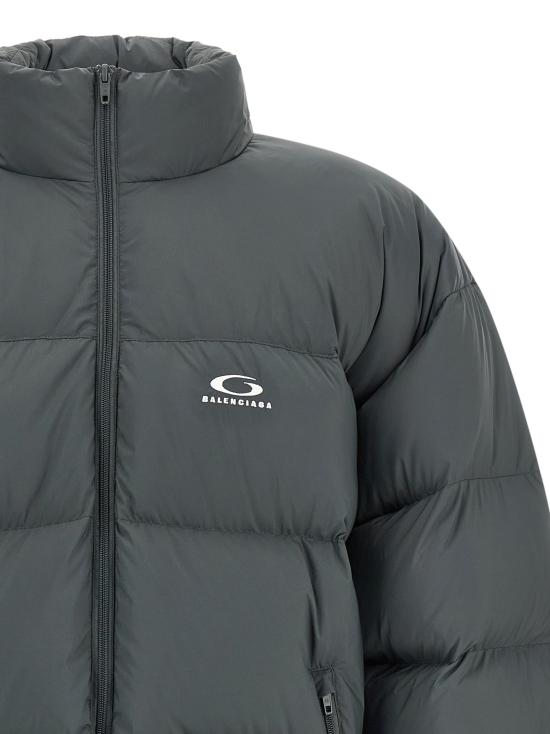 25FW 발렌시아가 스탠다드 푸퍼 패딩 스탠다드 푸퍼  852049TNO121441 Gray - BALENCIAGA