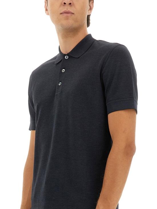  에르메네질도제냐 폴로 티셔츠 UG381A2 G740B09 Black - ERMENEGILDO ZEGNA