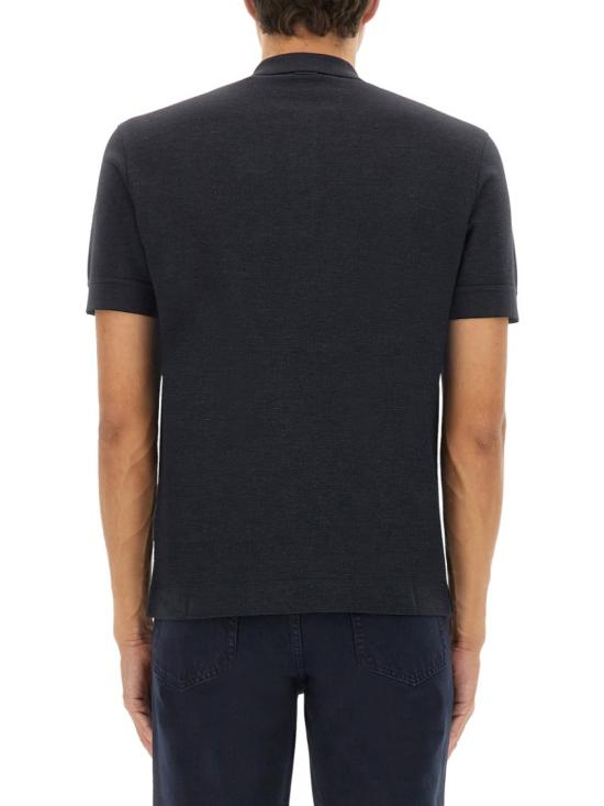  에르메네질도제냐 폴로 티셔츠 UG381A2 G740B09 Black - ERMENEGILDO ZEGNA