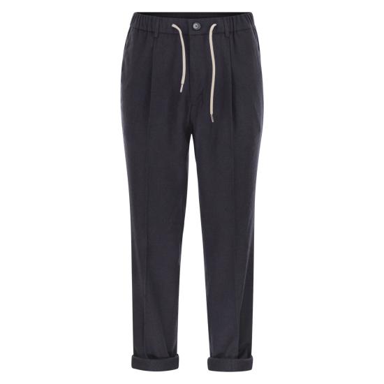 25FW 에르노 스트레이트 팬츠 PT00037UR BLUE