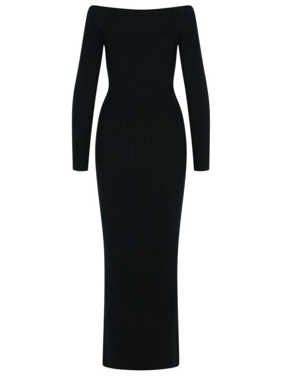 25FW 막스마라 원피스 2521326203 007 Black - MAX MARA