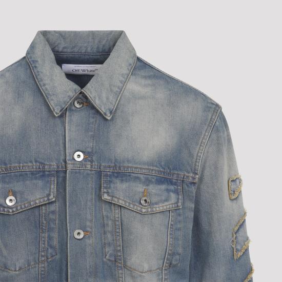 25FW 오프화이트 데님 OMYE09BF25DEN001 Grey - OFF WHITE