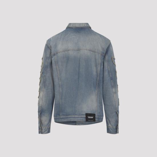 25FW 오프화이트 데님 OMYE09BF25DEN001 Grey - OFF WHITE