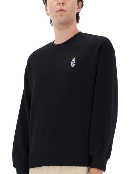 25FW 메종키츠네 드레스드 폭스 컴포트 스웨트셔츠 PM00310KM0341 P199 Black - MAISON KITSUNE