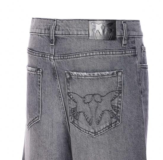 25FW 핑코 데님 팬츠 103857 A2RYPJ9 Grey - PINKO