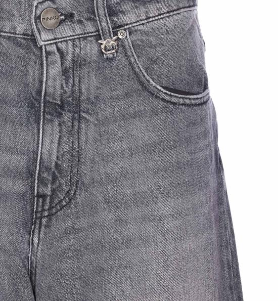 25FW 핑코 데님 팬츠 103857 A2RYPJ9 Grey - PINKO