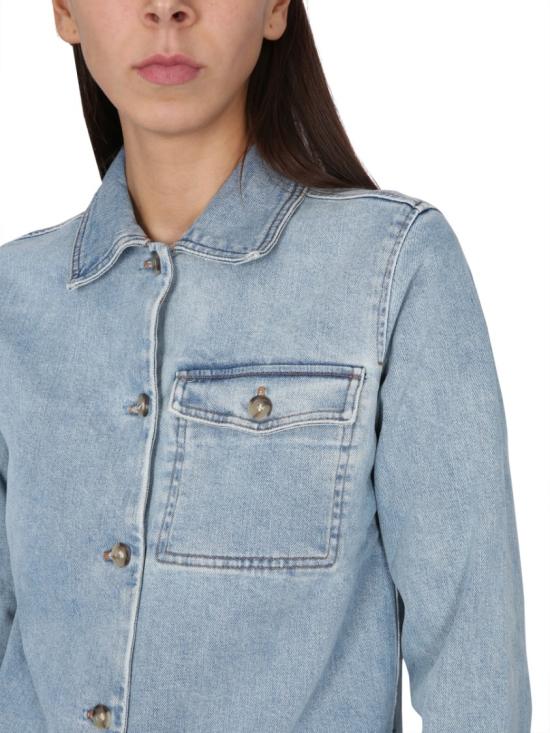  아페쎄 데님 자켓 COFDIF02780 IAL Blue - A.P.C.