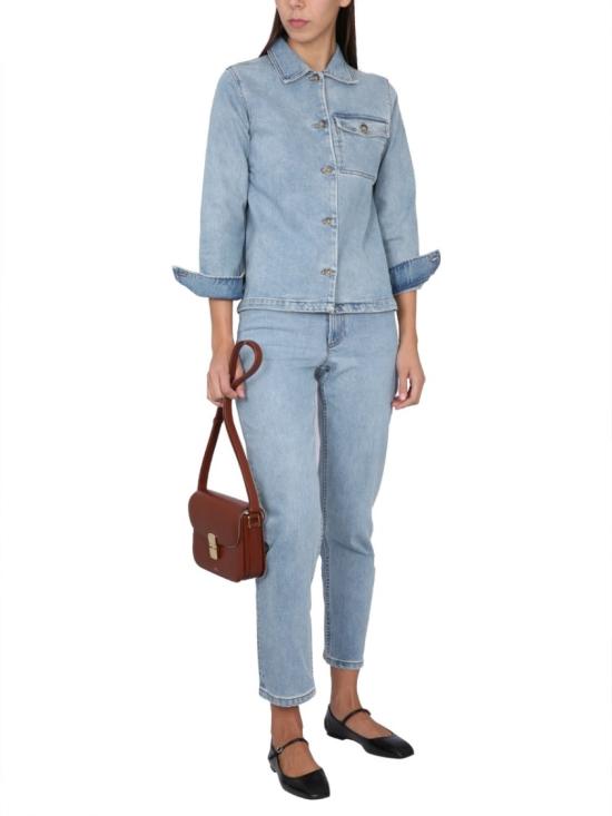  아페쎄 데님 자켓 COFDIF02780 IAL Blue - A.P.C.