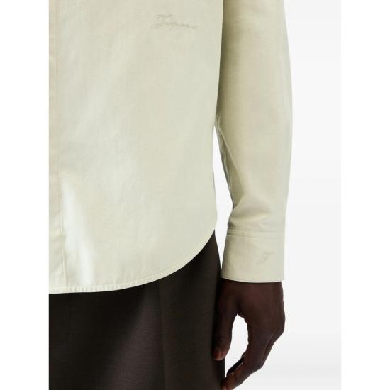 25FW 자크뮈스 셔츠 SHM00541 AW00539 510 GREEN - JACQUEMUS