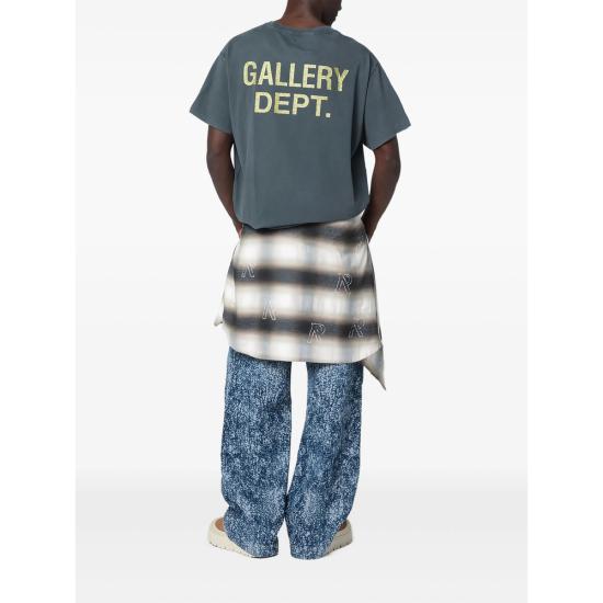 25FW 갤러리 디파트먼트 반팔 티셔츠 TFL 10292 LGVBK GREY - GALLERY DEPT