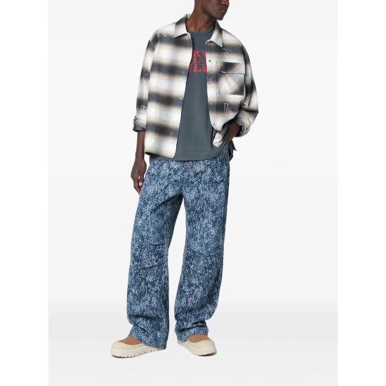 25FW 갤러리 디파트먼트 반팔 티셔츠 TFL 10292 LGVBK GREY - GALLERY DEPT