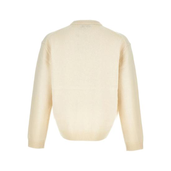 25FW 메종키츠네 폭스 헤드 인타르시아 메리노 스웨터 PM00816KM0329 ECTBE NEUTRALS - MAISON KITSUNE