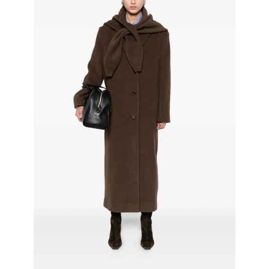 25FW 더 가먼트 코트 22126 CLOONEY 500 BROWN - THE GARMENT