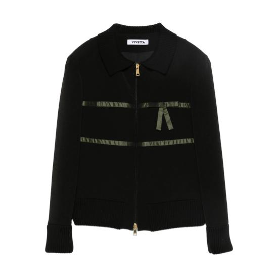 25FW 비베타 자켓 VM2GB0022 TE085 9000 BLACK