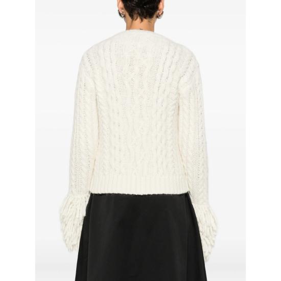 25FW 몽클레어 가디건 M8190 9B000 52 034 WHITE - MONCLER