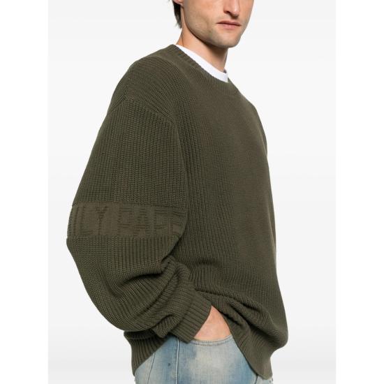 25FW 데일리 페이퍼 스웨터 2522025 BAND ROSGR GREEN - DAILY PAPER