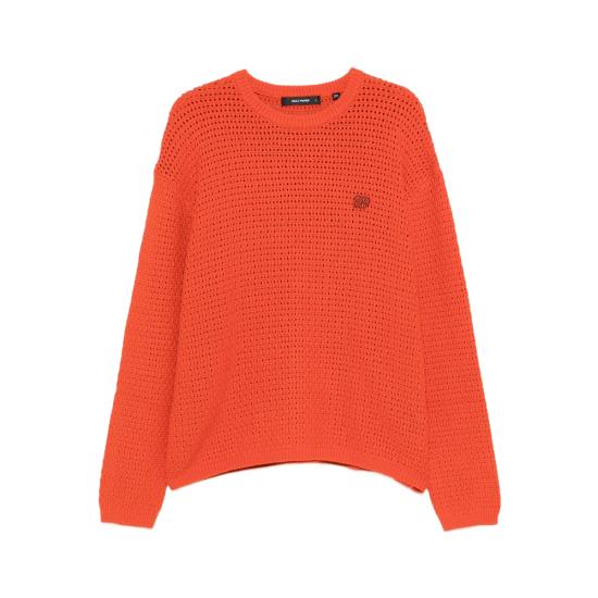 25FW 데일리 페이퍼 스웨터 2521097 CROCHET REDCL ORANGE
