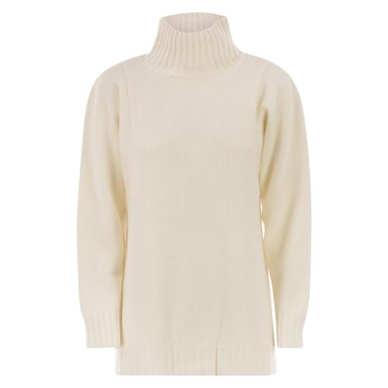 25FW 막스마라 ACETI 아체티 캐시미어 터틀넥 2521366022600 WHITE