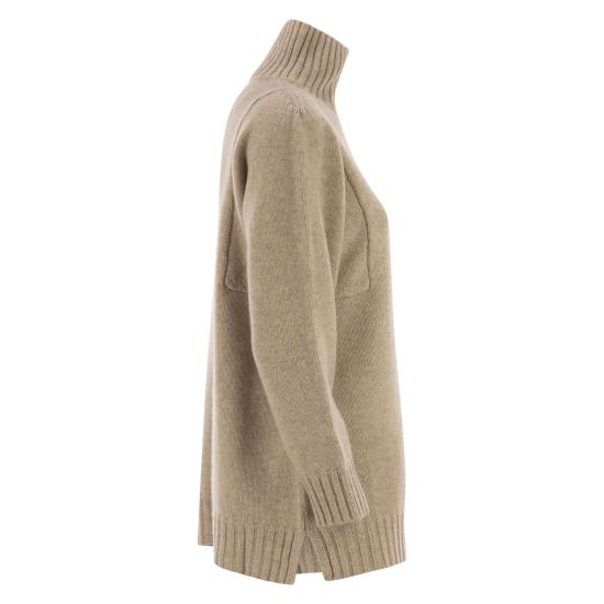 25FW 막스마라 ACETI 아체티 캐시미어 스웨터 ACETI 아체티 캐시미어  2521366022600 BEIGE - MAX MARA