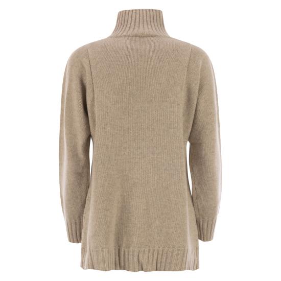 25FW 막스마라 ACETI 아체티 캐시미어 스웨터 ACETI 아체티 캐시미어  2521366022600 BEIGE - MAX MARA