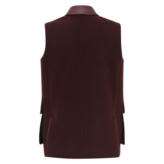 25FW 막스마라 Aeroso 베스트 2521276043600 BORDEAUX - MAX MARA