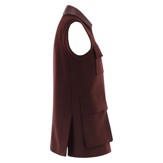 25FW 막스마라 Aeroso 베스트 2521276043600 BORDEAUX - MAX MARA